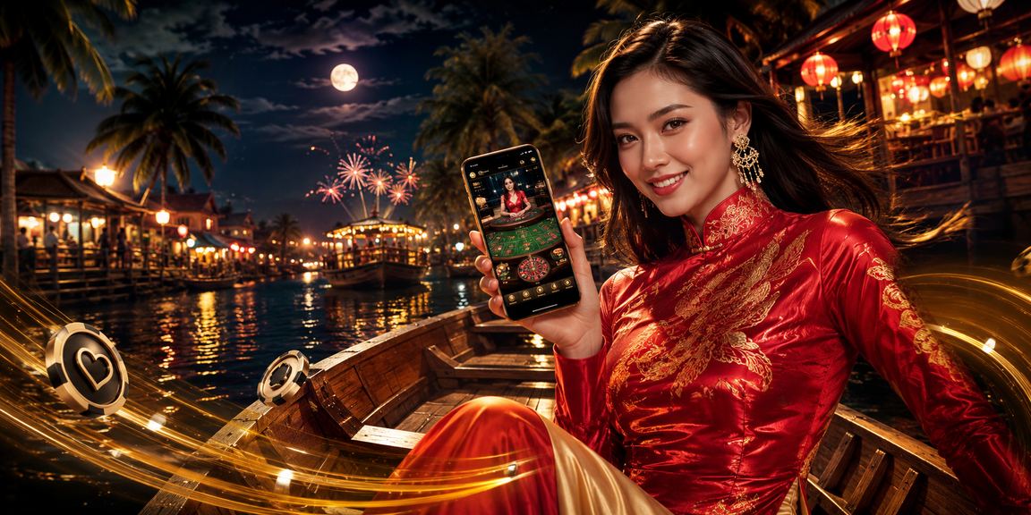 Người dùng trải nghiệm casino di động tại miền Tây sông nước